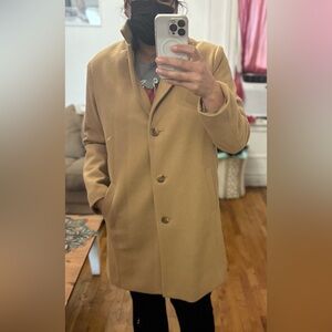 GAP Women's Camel Pea Coat